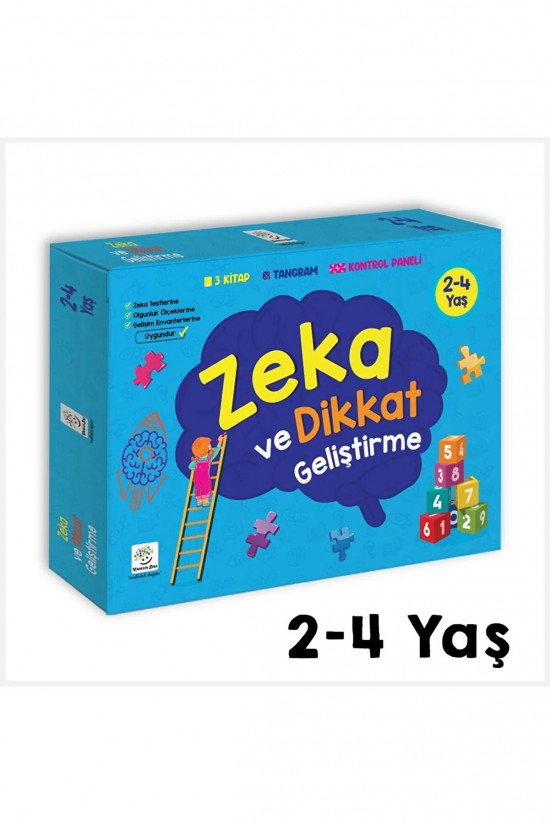 Yükselen Zeka Yayınları Zeka Ve Dikkat Geliştirme Seti (2-4 Yaş)