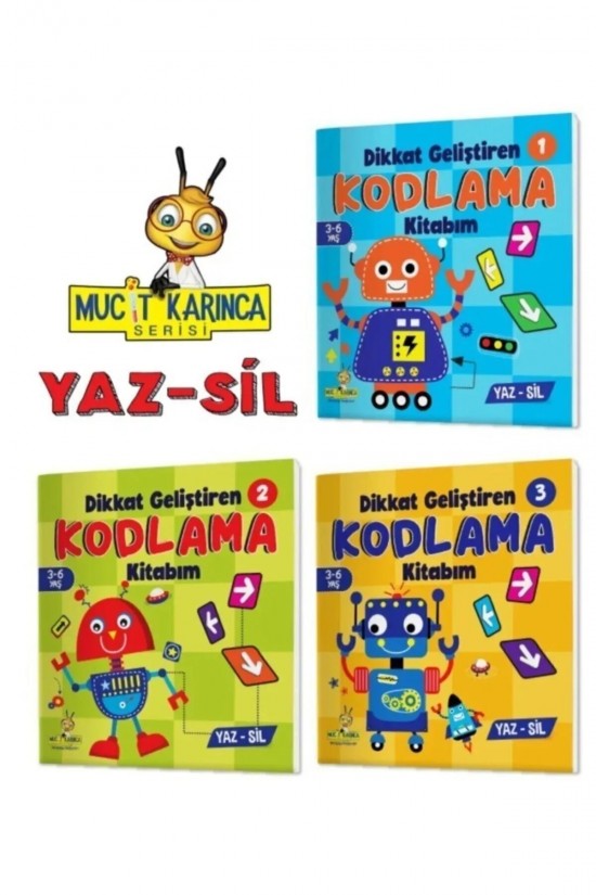 Dikkat Geliştiren Kodlama Kitabım