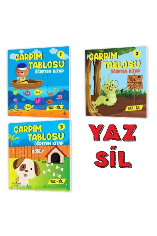 Çarpım Tablosu Öğreten Kitap