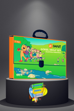 Zekare Smart Görsel Dikkat Seti (5 Yaş) - Kolektif