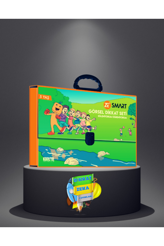 Zekare Smart Görsel Dikkat Seti (5 Yaş) - Kolektif