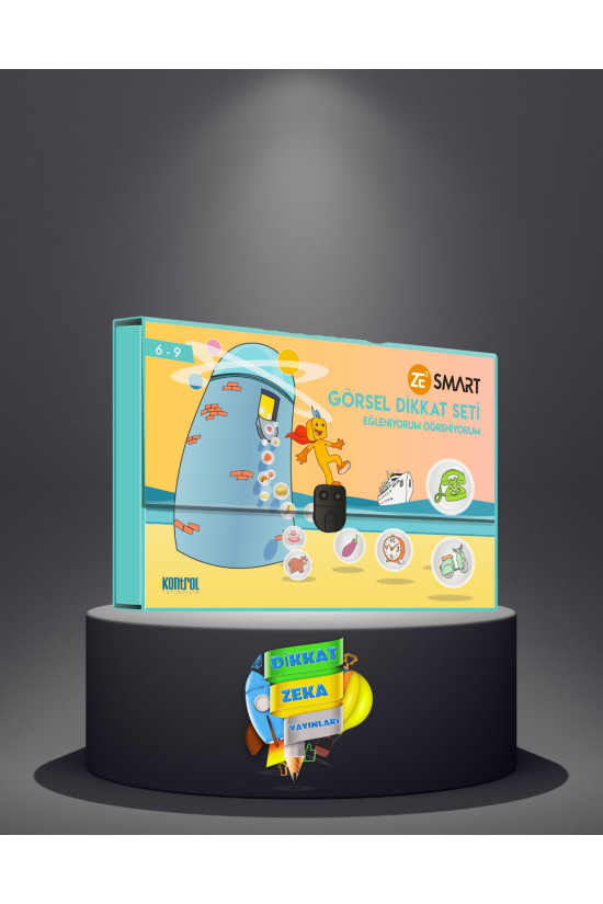 Zekare Smart Görsel Dikkat Seti (6-9 Yaş)